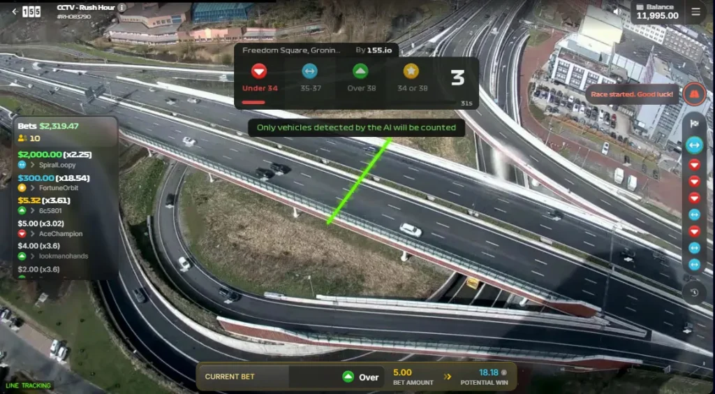 CCTV Rush Hour car game